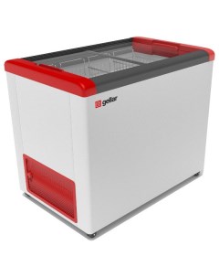 Морозильный ларь FG 350 C красный Gellar