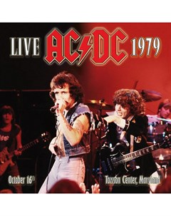 Рок AC DC Live 1979 Towson Center Red Marble Vinyl 2LP Second records