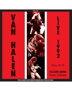 Рок VAN HALEN LIVE AT SELLAND ARENA FRESNO 1992 RED MARBLE VINYL LP Second records