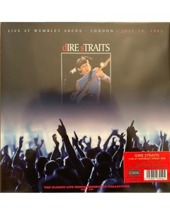 Рок DIRE STRAITS LIVE AT WEMBLEY ARENA LONDON 1985 RED WHITE SPLATTER 2LP Second records
