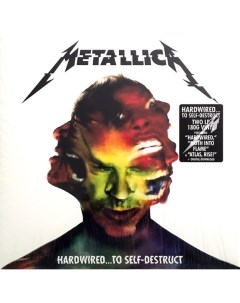 Металл Metallica Hardwired To Self Destruct Black Vinyl 2LP Blackened