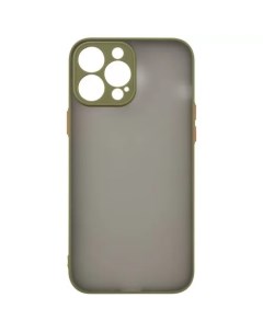 Чехол накладка matt color case with camera protection для смартфона Apple iPhone 13 Pro силикон мятн Unbroke
