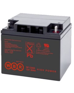 Аккумуляторная батарея для ИБП GP GP12400 12V 40Ah Wbr