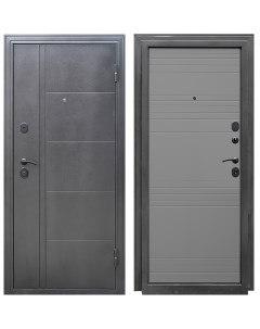 Дверь входная Олимп правая антик серебро светло серый 860х2050 мм Форпост