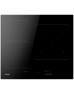 Встраиваемая варочная панель индукционная BHI67006 черный Hansa