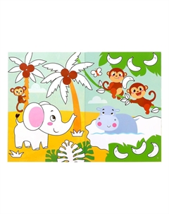 Раскраска многоразовая Буква-ленд