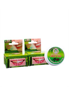 Зубная паста herbal clove charcoal power toothpaste с бамбуковым углем 25 г 2шт Nobrand