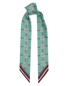 Шелковый шарф твилли Gucci