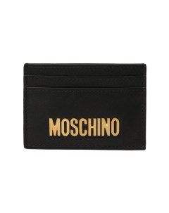 Кожаный футляр для кредитных карт Moschino