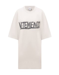 Хлопковая футболка Vetements