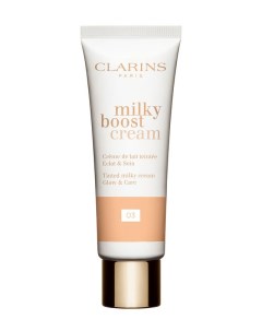 Тональный крем с эффектом сияния Milky Boost Cream 03 45ml Clarins