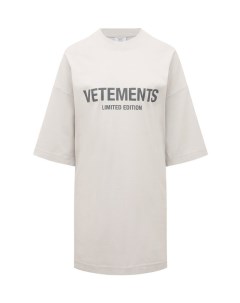 Хлопковая футболка Vetements