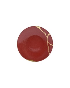 Тарелка салатная Kintsugi Rouge Empereur Bernardaud