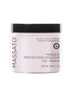 Маска для защиты пигмента окрашенных волос 200ml Massato