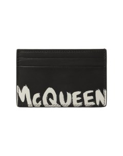 Кожаный футляр для кредитных карт Alexander mcqueen