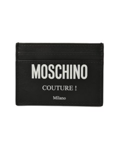 Кожаный футляр для кредитных карт Moschino