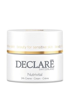 Питательный крем 24 часового действия для нормальной кожи Nutrivital 24 h Cream 50ml Declare