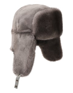 Норковая шапка ушанка Kussenkovv