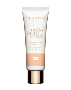 Тональный крем с эффектом сияния Milky Boost Cream 02 5 45ml Clarins