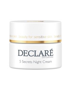 Ночной восстанавливающий крем 5 Secrets Night Cream 50ml Declare