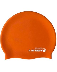 Шапочка плавательная Swim SC15 Orange Metallic Larsen
