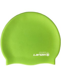 Шапочка плавательная Swim SC15 Lime Metallic Larsen