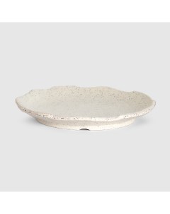 Блюдо White granite круглое 20 см Kulsan