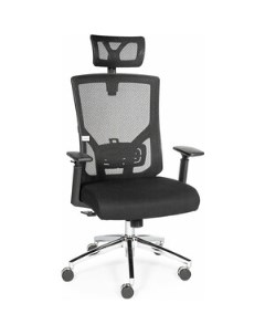 Офисное кресло Гарда SL L 035S черный пластик черная сетка черная сидушка Norden