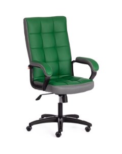 Компьютерное кресло Кресло TRENDY 22 кож зам ткань зеленый серый 36 001 12 Tetchair