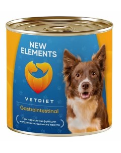 Влажный корм VETDIET Gastrointestinal Паштет из морской рыбы диета для собак 0 34 кг New elements