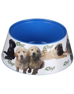 Миска для собак Dogs пластик 0 7 л Zoo plast