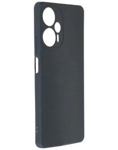 Чехол силиконовый Case для Xiaomi Poco F5 с защитой камеры и подложкой черный Ibox