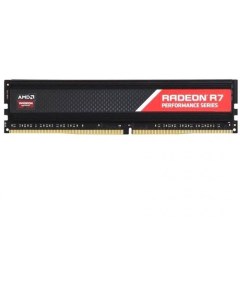 Память оперативная Radeon 8GB DDR4 2400 DIMM R7 Performance Series Black R7S48G2400U2S Amd