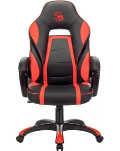 Кресло игровое BLOODY GC 350 черный красный эко кожа крестов пластик черный A4tech