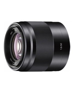 Объектив для цифрового фотоаппарата Sony E 50mm f 1 8 OSS SEL50F18 Black E 50mm f 1 8 OSS SEL50F18 B