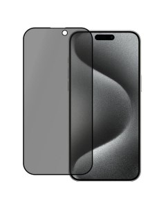 Защитное стекло для смартфона Pero Full Glue Privacy iPhone 15 Pro черное Full Glue Privacy iPhone 1 Péro