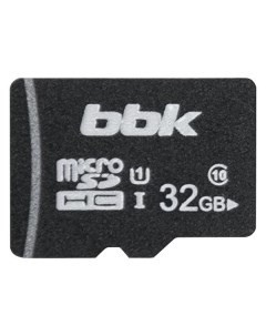 Карта памяти SDHC Micro BBK 32GB 032GHCU1C10 32GB 032GHCU1C10 Bbk
