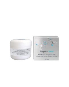 Диски спонжи с AHA кислотами для обновления и сияния кожи Inspira 40 шт Inspira cosmetics