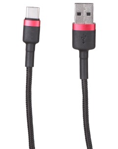 Аксессуар cafule Cable USB Type C 2A 3m Red Black CATKLF U91 Baseus