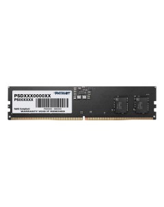 Модуль памяти Signature Line DDR5 DIMM 5600Mhz PC5 44800 CL46 16Gb PSD516G560081 Patriot memory
