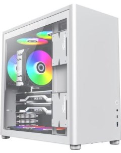 Компьютерный корпус без блока питания ATX Spark Pro Full White ATX case white w o PSU w 1xUSB3 0 1xT Gamemax