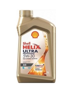 Моторное масло Helix Ultra Professional AG 5W 30 1л синтетическое Shell