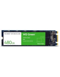 SSD накопитель Green S480G3G0B 480ГБ M 2 2280 SATA III M 2 Wd