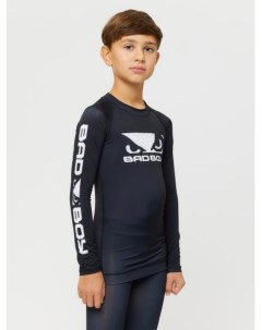 Детский Рашгард Origin New Rashguard Long Sleeves черный белый Bad boy