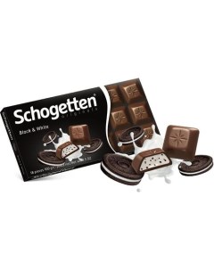 Шоколад Черно белый 100 г Schogetten