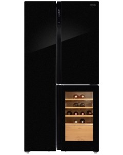 Холодильник Side by Side RFS 700DX NFGB inverter Wine Hiberg