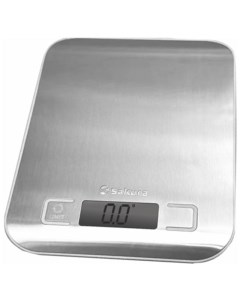 Кухонные весы SA 6060SG 5 кг электронные нержавеющая сталь серый Sakura