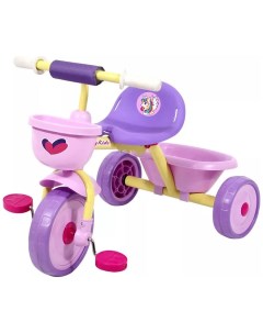 Велосипед трехколесный складной Primo Единорог розово сиреневый 646236 Moby kids