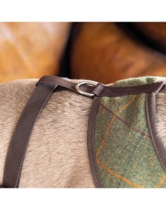 SHIRES Твидовая шлейка для собак Шерлок Холмс XL 66 100см Великобритания Digby & fox