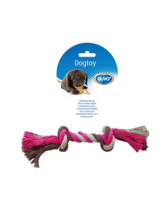 Игрушка для собак веревочная розовая 37см Бельгия Duvo+